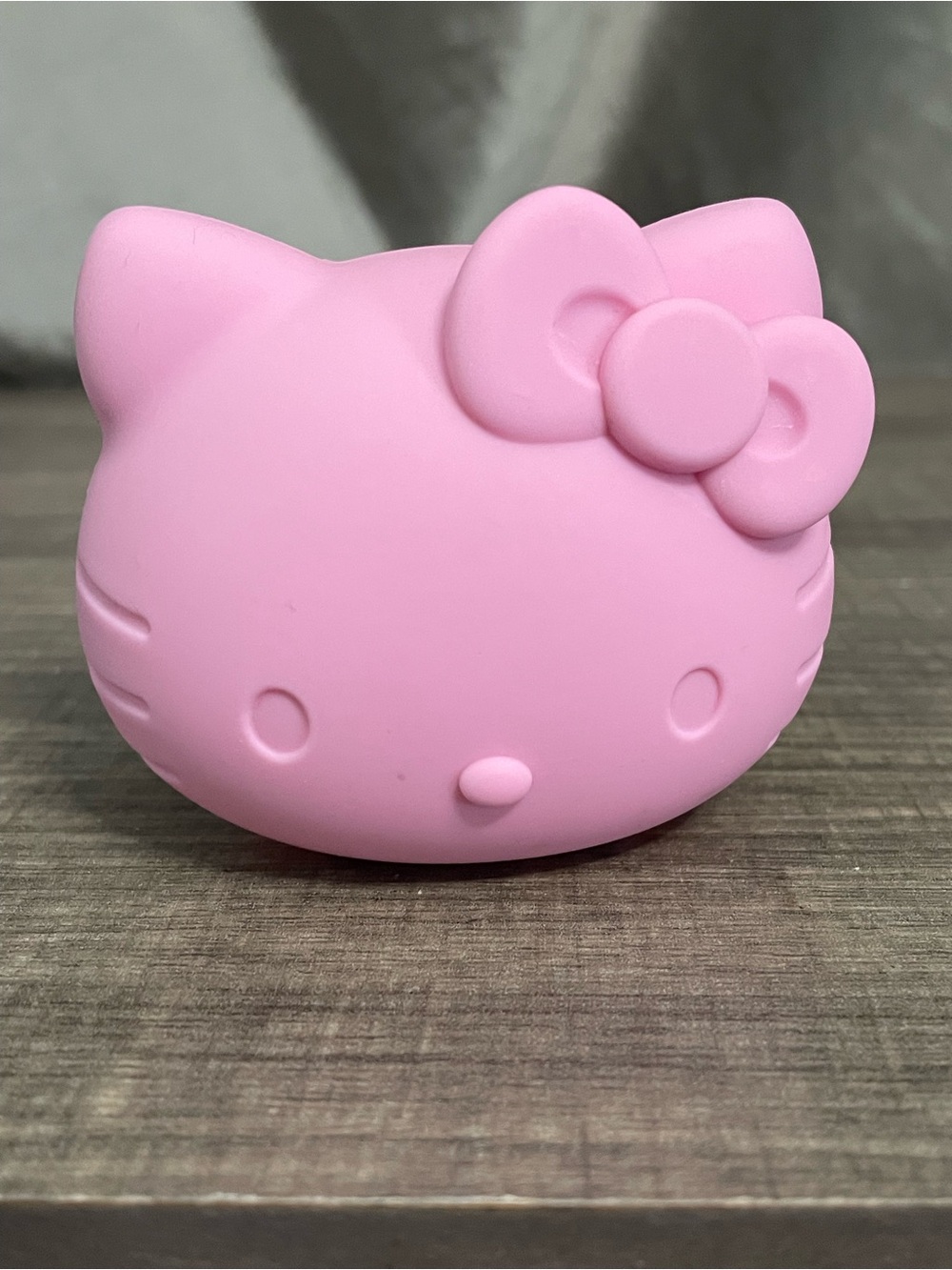Sanrio Hello Kitty Pink Silicone Make Up Blending Sponge Case